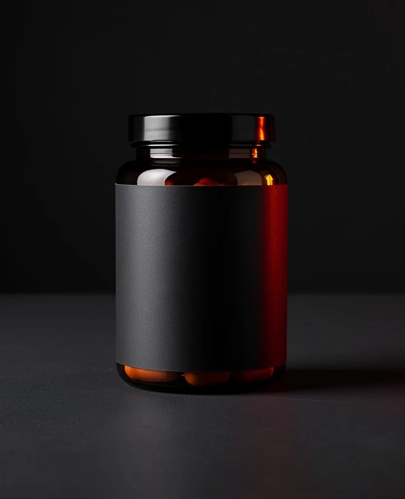 ManVital product packaging photographed under studio lighting